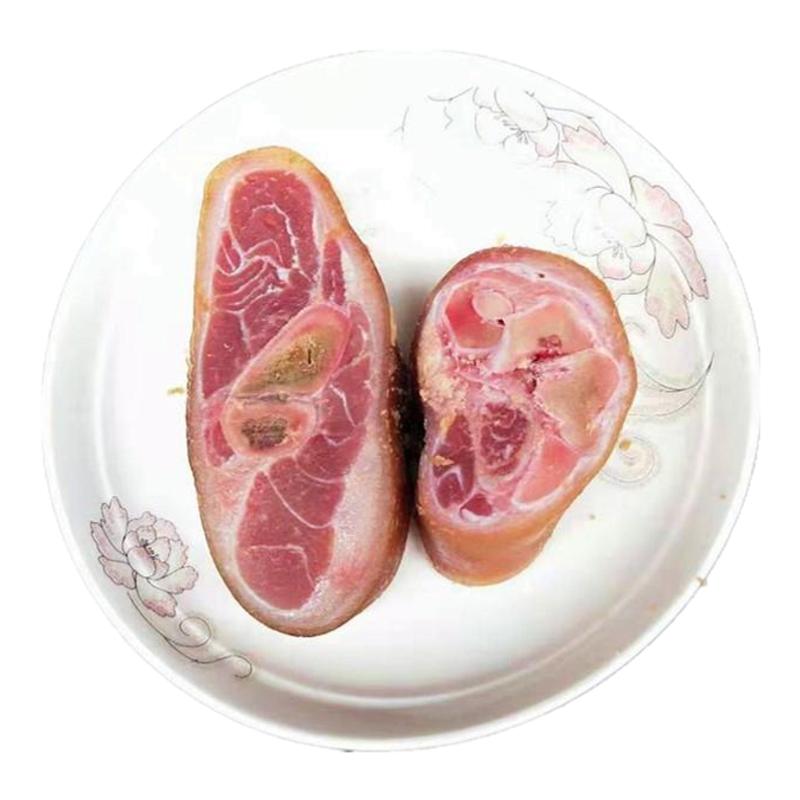 农家腌猪蹄子风干咸猪手非烟熏土腌肉/腊肉/腊禽类