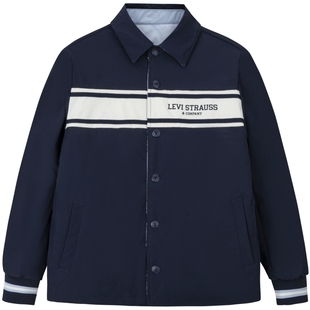 【双面穿】Levis李维斯儿童羽绒服男童2025冬季新款保暖外套童装