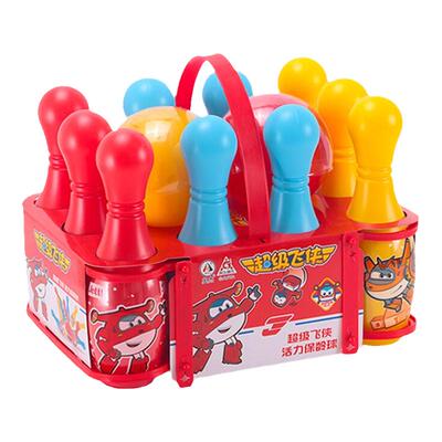 奥杰儿童保龄球玩具室内超级飞侠