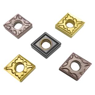 数控车刀片外圆80度双面菱形刀头cnmg12040408钢件不锈钢机夹刀粒