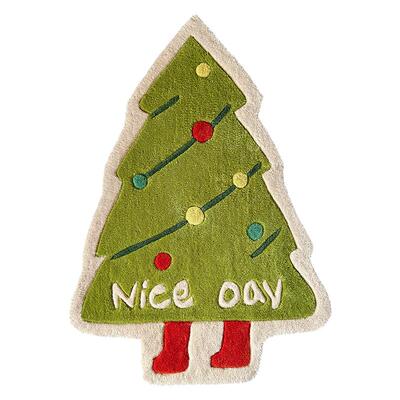 要有光“圣诞”系列原创插画手工剪花可上墙挂毯地毯坐垫墙面装饰