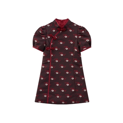 TeenieWeenieKids旗袍连衣裙