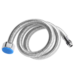 水龙头冷热进水管304不锈钢波纹管洗脸盆厨房洗菜盆尖头上水软管