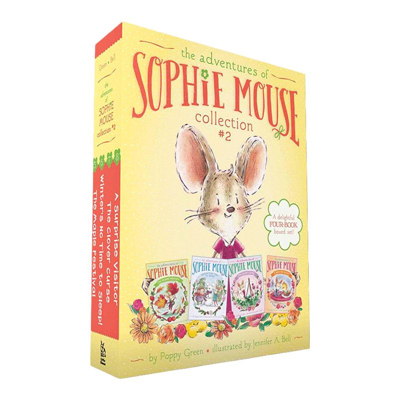 英文原版 The Adventures of Sophie Mouse Collection #2 老鼠苏菲历险记 5-8套装 英文版 进口英语原版书籍