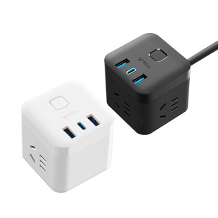 公牛墙壁扩展插座墙壁拓展转换器多功能USB快充排排插排魔方插座