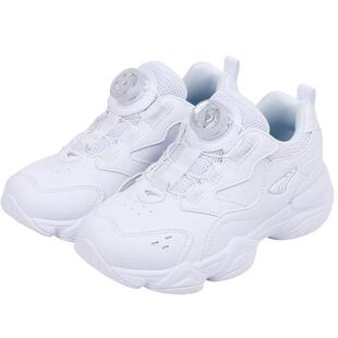 Dr.Kong江博士2025秋新款男女童白色儿童旋钮扣运动鞋小白鞋