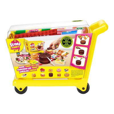 ZURU泥泥手作购物篮捏捏微缩食玩