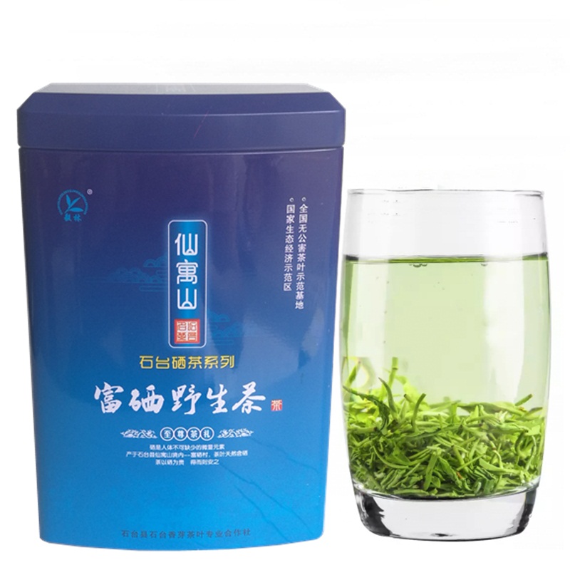 2024年明前新茶石台硒茶上市绿茶仙寓山富硒茶牯牛降野茶250g包邮