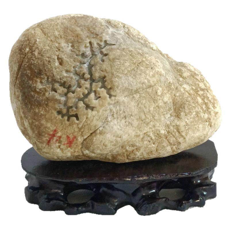 纯天然A货缅甸老坑翡翠原石开窗枝繁叶茂造型摆件镇宅保平安孤品