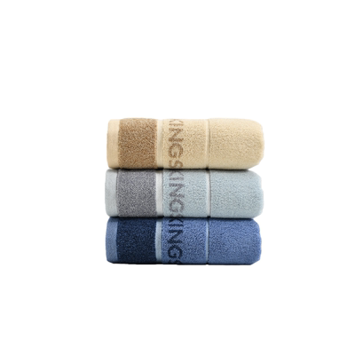 金号长绒棉纯棉吸水不掉毛面巾