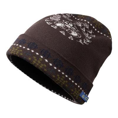 小帆时尚提花针织帽男