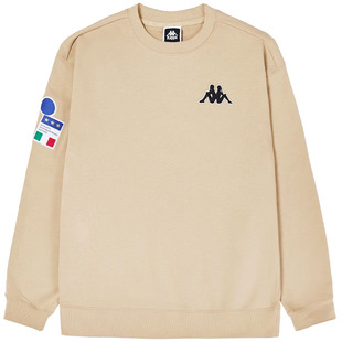 kappa卡帕卫衣男背靠背男士套头衫春秋新款运动圆领长袖上衣男款