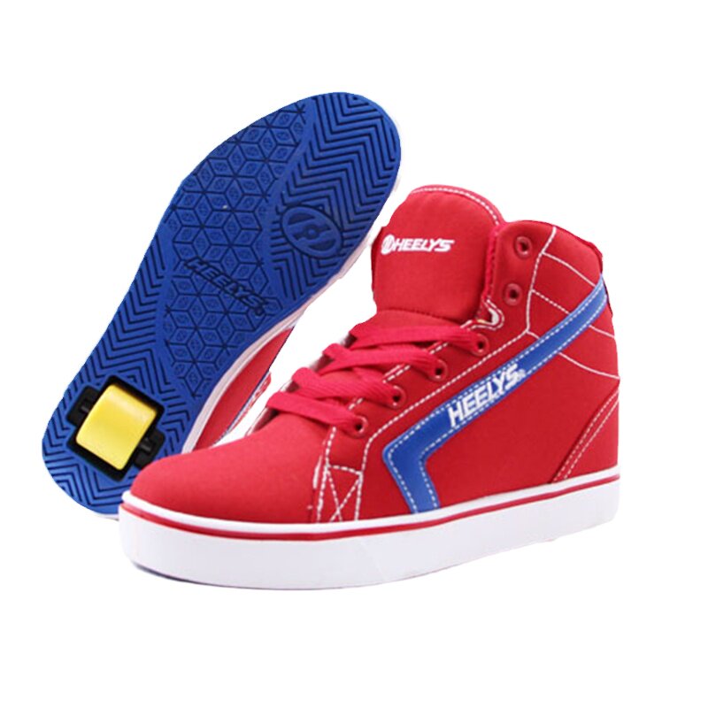 网红暴走鞋瑕疵处理四季heelys