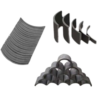 仿古瓦片装饰立瓦小青瓦拼花半圆瓦铺地青瓦片中式隔断结婚装饰瓦