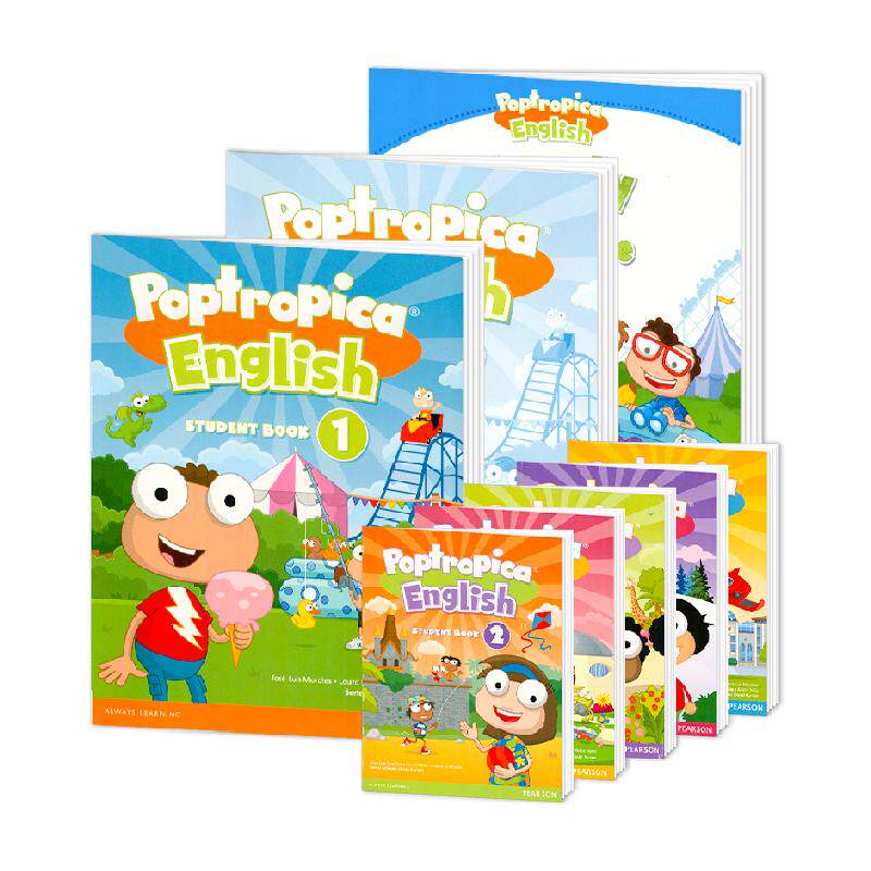 朗文培生少儿英语教材 小学主流美语教材 Poptropica English 1-6