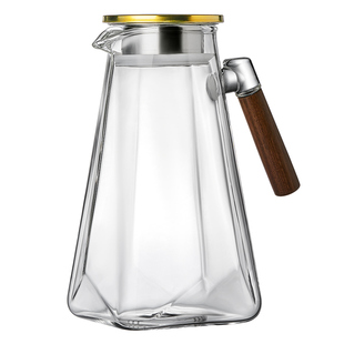 忆壶茶冷水壶家用玻璃耐热耐冷冰箱凉水壶大容量食品级凉水杯套装