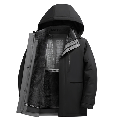 【218g】白鹅绒可拆卸羽绒服