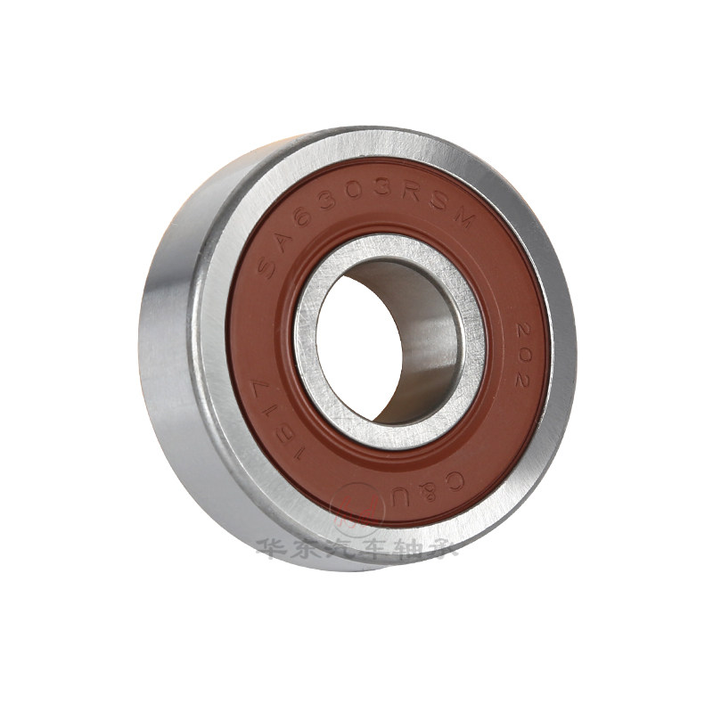 C&U人本汽车发电机专用轴承SA6303-2RSMP/Z3高速高温低噪音尼龙架