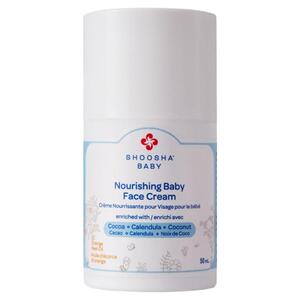 SHOOSHA舒莎儿童植萃面霜春夏滋润保湿补水婴幼儿宝宝霜50ml