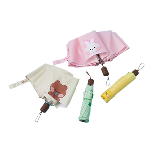 LINE FRIENDS连我朋友 minini 户外运动日系列夏季休闲伞MBTI周边