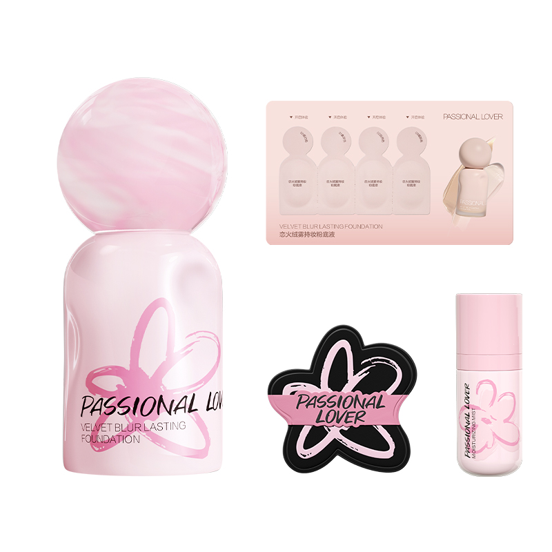 【立即抢购】PL涂鸦蹭不掉粉底液4.0油皮控油服帖遮瑕持妆不卡粉