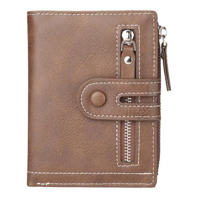 钱包恒胜牛皮潮牌真皮男士零钱位