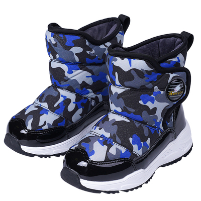 阿福贝贝儿童雪地靴男女童棉靴子