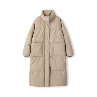 羽绒服女中长款2025新款冬季韩版高级感新国标90白鸭绒加厚外套