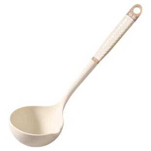 德国家用汤勺高档精致硅胶勺子不粘锅专用长柄食品级大号盛汤粥勺