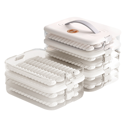 日本饺子收纳盒冰箱用食品级