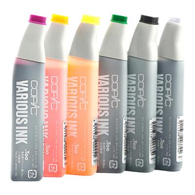 copic日本原装进口单瓶填充墨水
