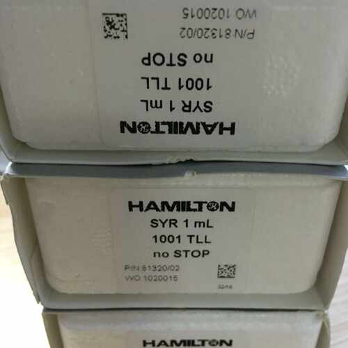 议价Hamilton微量进样器 81320 1ml TLL仪器进样针不带针头 促销