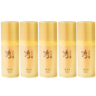 秀雅韩真生精华乳10ml*5支小样人参面部精华补水保湿滋润紧致提拉