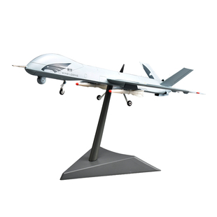 1:26翼龙无人机合金模型飞机航母摆件成品无人侦察机退伍收藏摆件