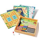 飞行棋围棋跳棋五子棋多功能棋盘益智玩具多合一棋棋类套装游戏