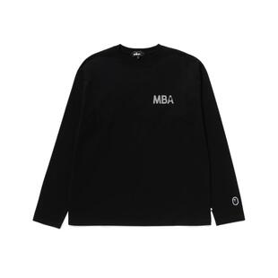 MR.BATHING APE男装25年春夏字母图案简约基础款长袖T恤301111O