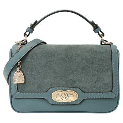 复古高级麂皮包包手拎包单肩斜挎