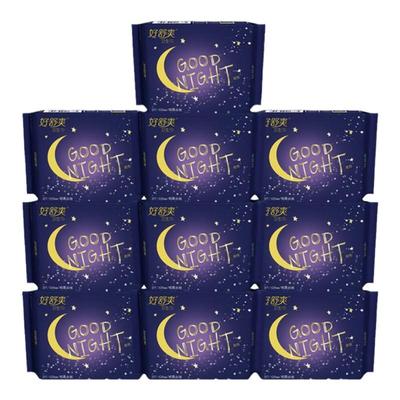 棉柔亲肤420mm姨妈巾好舒爽夜用