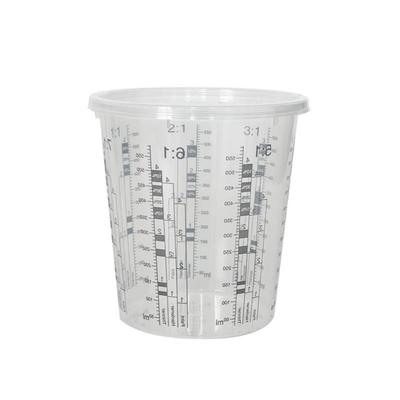 带盖一次性调漆杯油漆调色专用