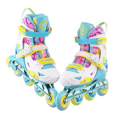 儿童轮滑鞋初学溜冰鞋可调旱冰鞋