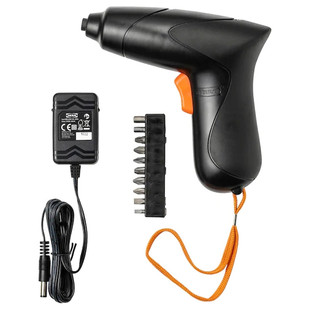 IKEA宜家缇克西电动螺丝刀带锂离子电池3.6V小型电钻手持国内代购