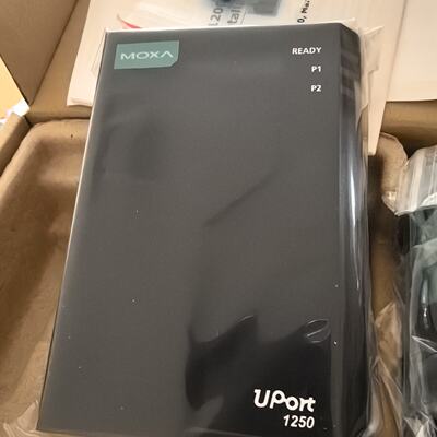 议价新款 UPORT 1250-G2 MOXA RS232/422/485 工业级USB转2口 现