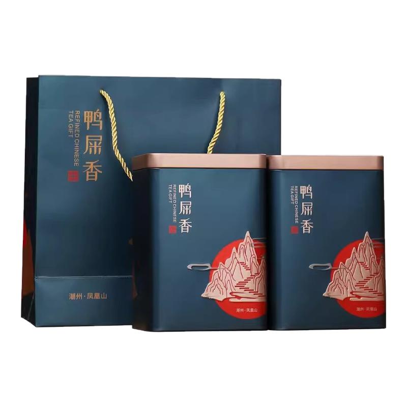 潮州凤凰单枞茶鸭屎香礼盒装单丛茶蜜兰香乌龙茶自己喝特一级茶叶