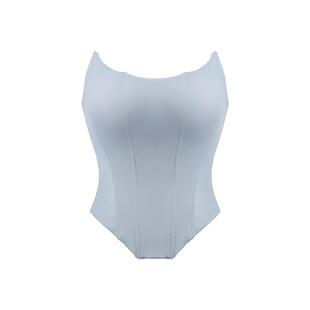 【郑钦文同款】辣妹绝美鱼骨胸衣女夏季胸垫一体可外穿抹胸打底衣