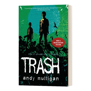 英文原版 Trash 拾金男孩 垃圾男孩 在黑暗的地方 实现伟大的梦想 青少年小说 安迪•穆里根 儿童读物 英文版 进口英语原版书籍