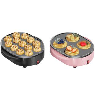 胤帆章鱼小丸子机迷你家用章鱼烧机器多功能烤盘小型章鱼小丸子锅