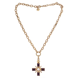 【情人节礼物】RC Retro Chic意大利复古时尚首饰拜占庭十字架项