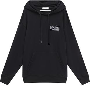 美特斯邦威连帽卫衣男款春秋时尚百搭印花针织衫舒适百搭套头卫衣