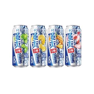 RIO锐澳强爽预调鸡尾酒500ml*4罐多种口味入口强劲果味气泡感聚餐
