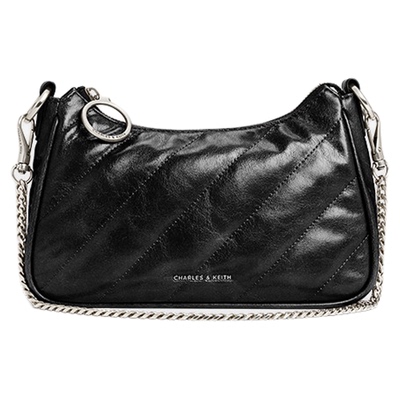 CHARLES&KEITH多背法链条斜挎包